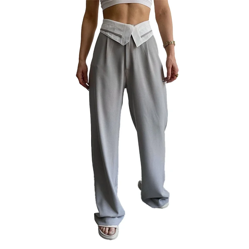 Wide Leg Pants for Running Activities -Women's Wide-Leg Pants