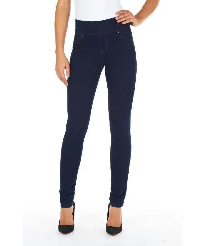 Love Pull-On Slim Jeggings In Indigo