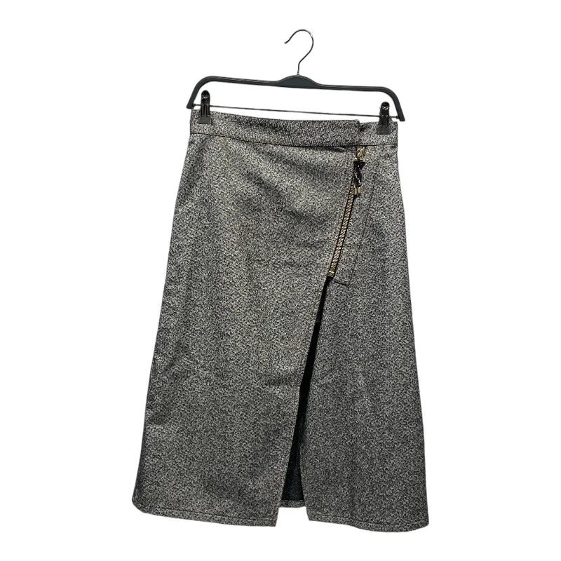 Designer mini skirts for high-end appeal -Acne Studios/Long Skirt/36/Cotton/GRY/SIDE ZIP