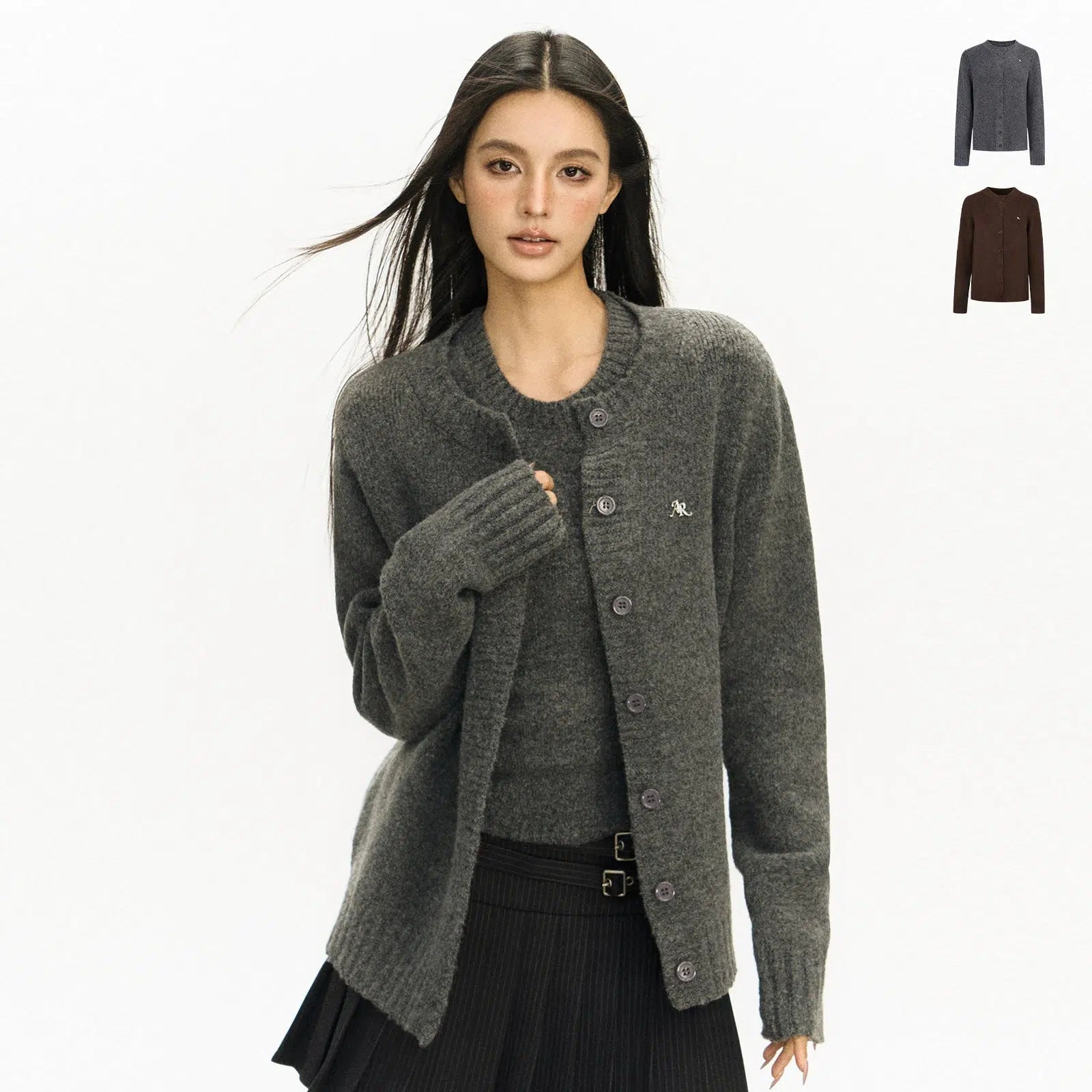 Heavy - Duty Sweaters for Harsh Weather -Button Closure V-Neck Cardigan Sweater