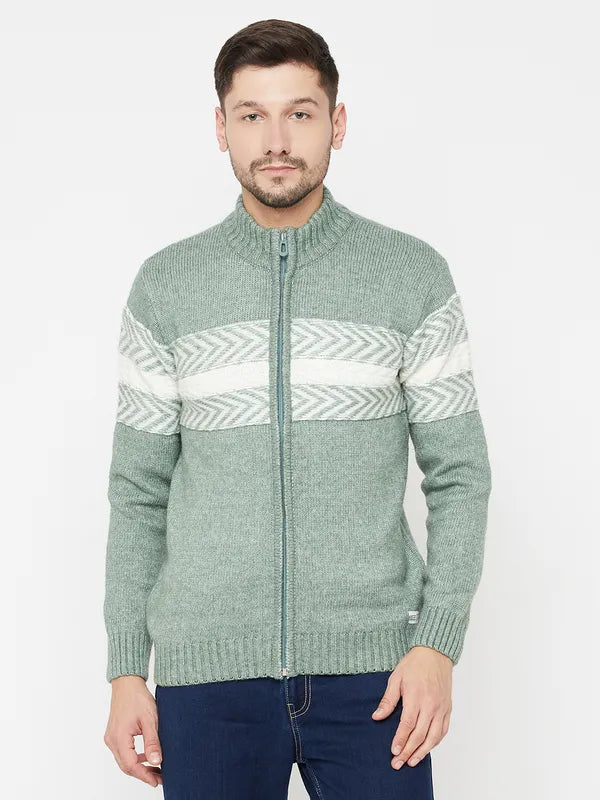 Anti - Pilling Sweaters for Long - Lasting -Men Basil Sweaters