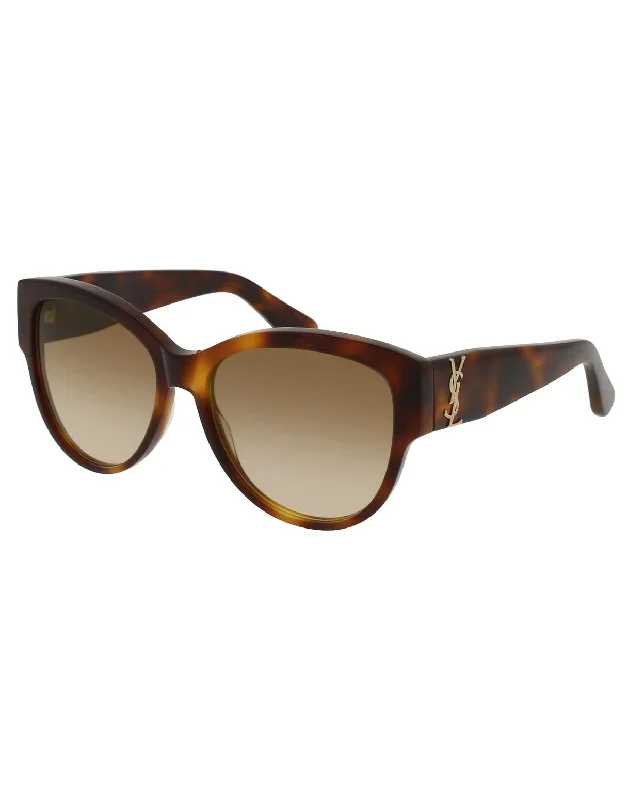 Rectangular Sunglasses for Sleek Look -SL M3 Havana Sunglasses