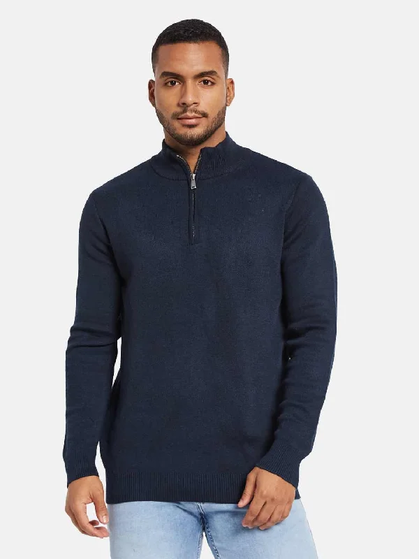 Mock - Neck Sweaters for Subtle Style -Mettle Men Sweaters