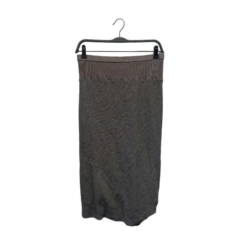 Affordable skirts with basic solid colors -Rick Owens/Skirt/8/Cotton/GRY/