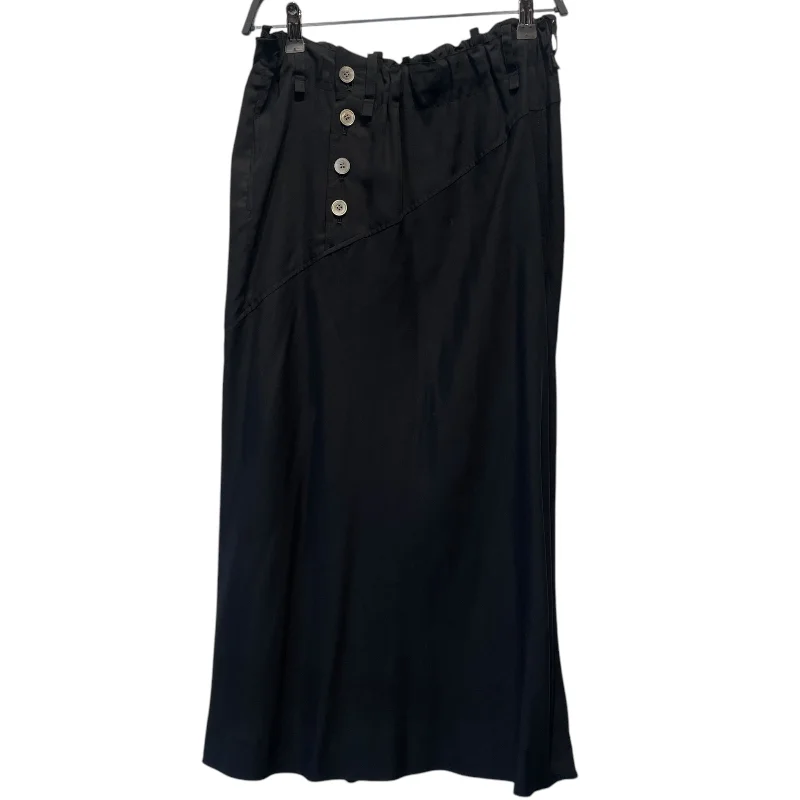 Durable skirts for active lifestyle needs -ISSEY MIYAKE/Long Skirt/XS/Polyester/BLK/