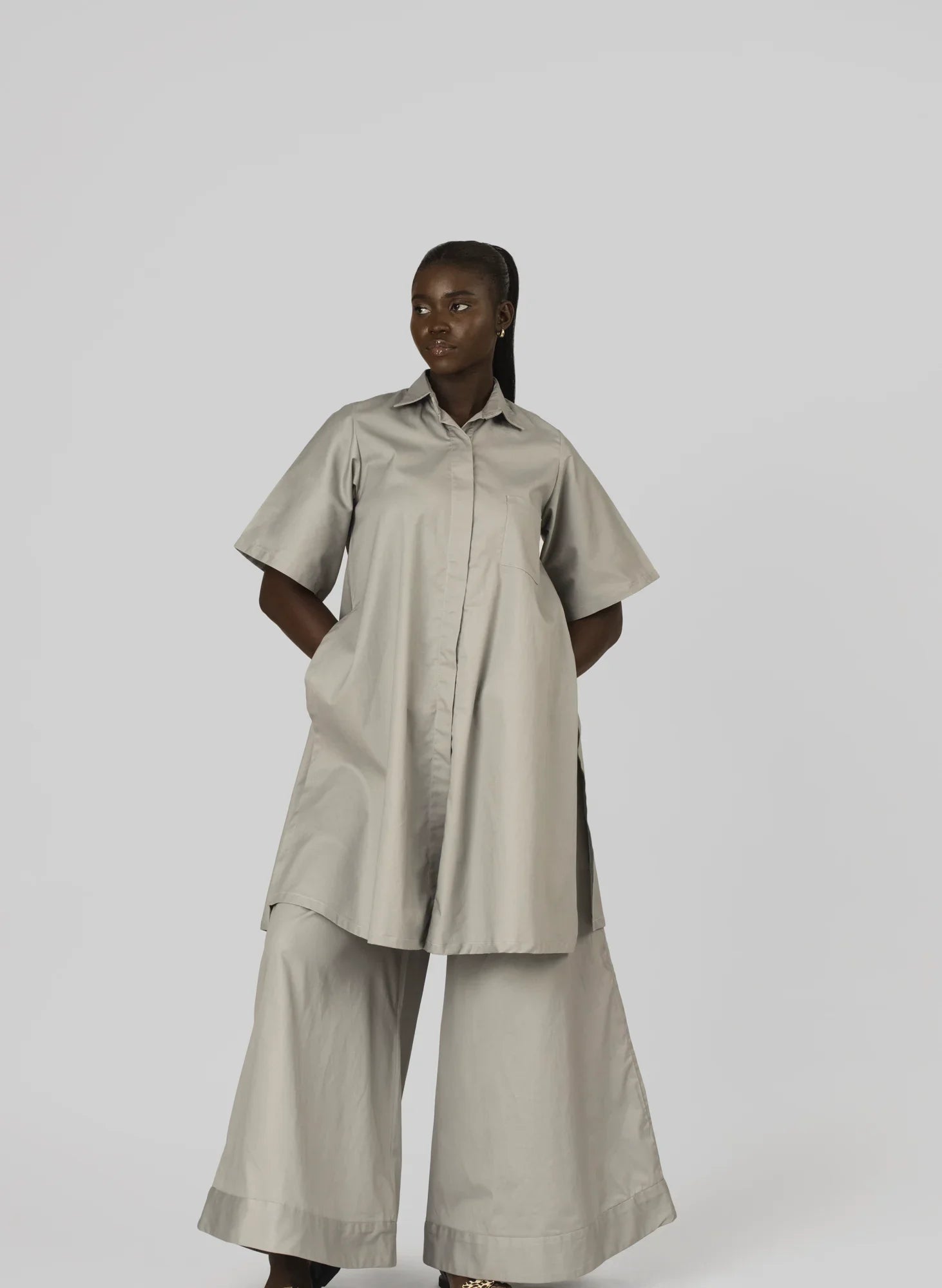 Cargo Wide Leg Pants with Pockets -Tilla Pants II  Wide-Leg Pants