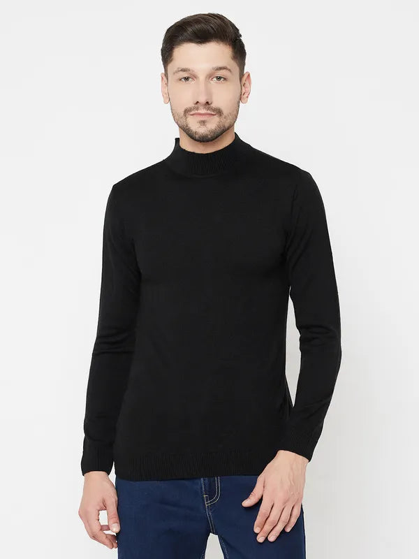 Breathable Sweaters for Comfort -Men Black Sweaters