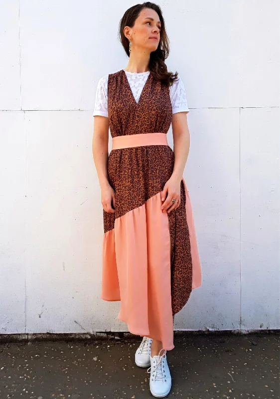 Stretchy skirts for all-day wear comfort -Vanessa Hansen Lynn Pinafore and Skirt