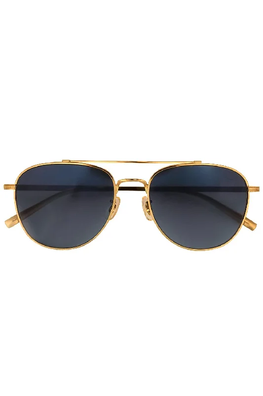 Transition Glasses for Variable Light -Rivetti Sunglasses - Gold Marine Gradient