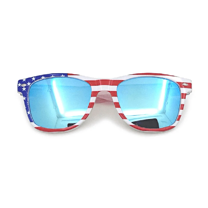 Tasseled Glasses for Exotic Look -Unisex Patriotic Polarspex Polarized 80'S Retro Trendy Stylish Sunglasses