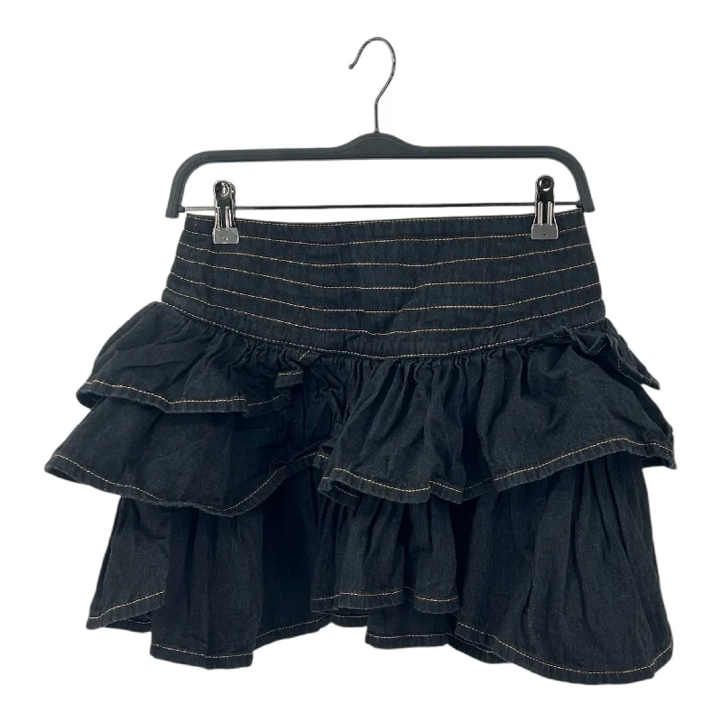 Designer skirts with premium fabric finish -Vivienne Westwood RED LABEL/Skirt/2/Black/Denim