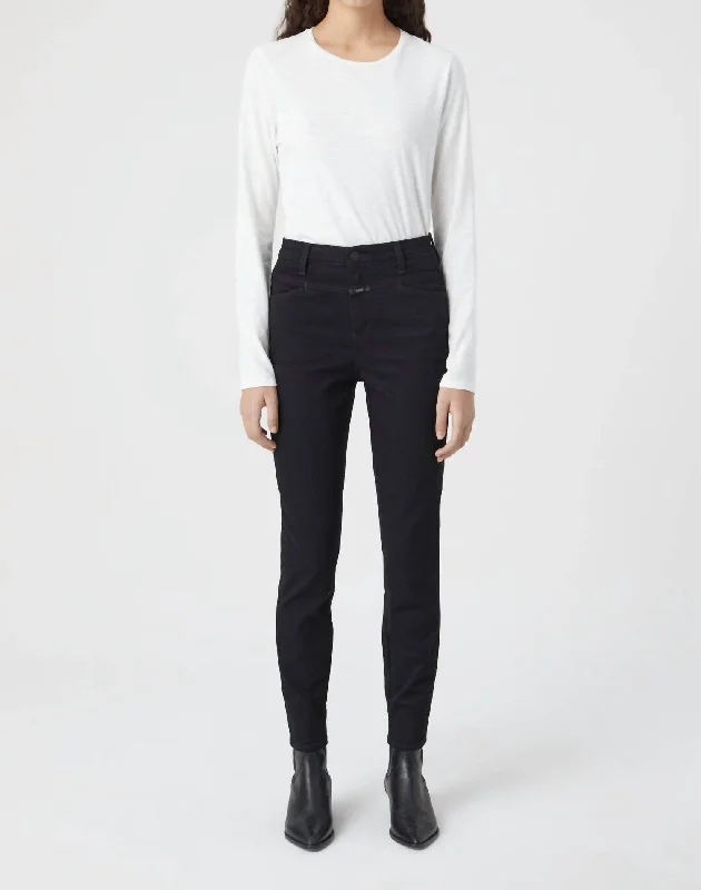 Skinny Pusher Jeans In Black