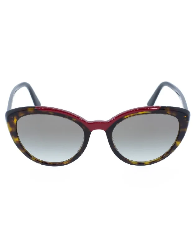 Flexible Glasses for Durable Wear -Red and Tortoise Slim Cat Eye Sunglasses