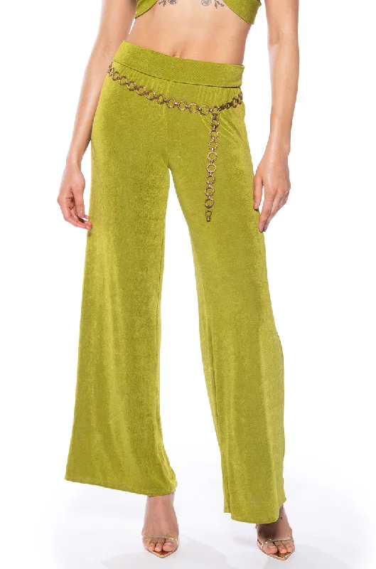 Wide Leg Pants for School Days -JASMINE WIDE LEG PULL ON PANT