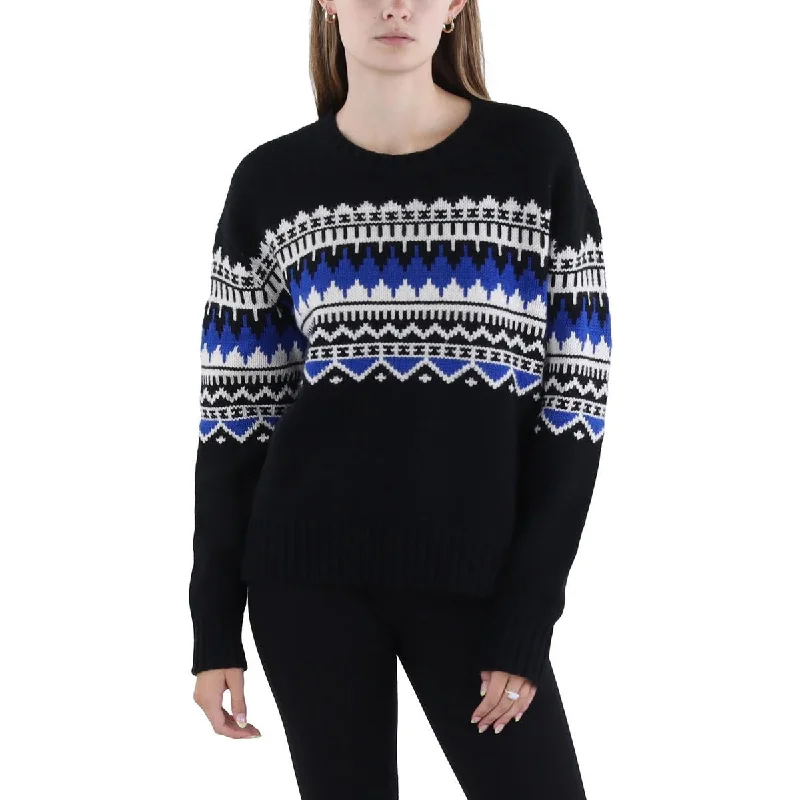 Off - Shoulder Sweaters for Sexy Look -Lauren Ralph Lauren Womens Mock Neck Pullover Sweater