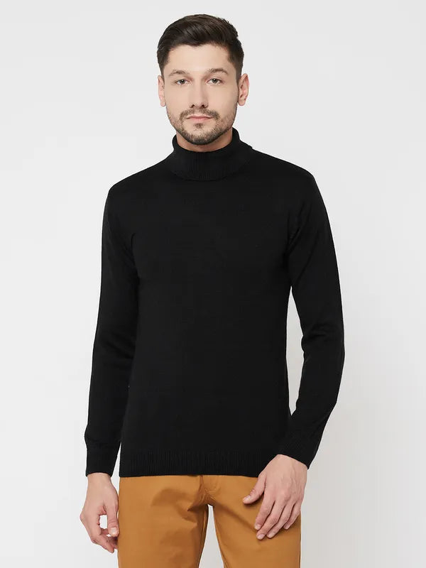 Heavy - Duty Sweaters for Harsh Weather -Men Black Sweaters