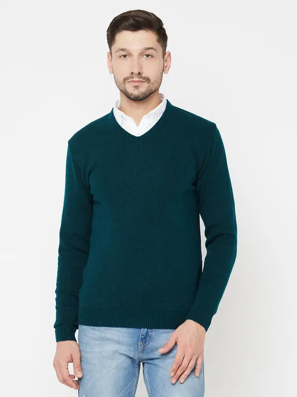 Oversized Cardigan Sweaters for Cozy Look -Men Teal Sweaters