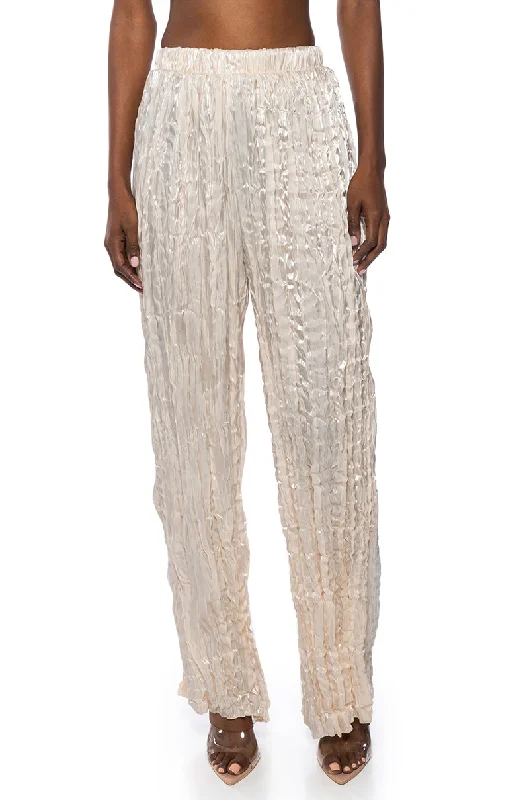 Wide Leg Pants for Father's Day -DREAM ABOUT YOU TEXTURED WIDE LEG PANT