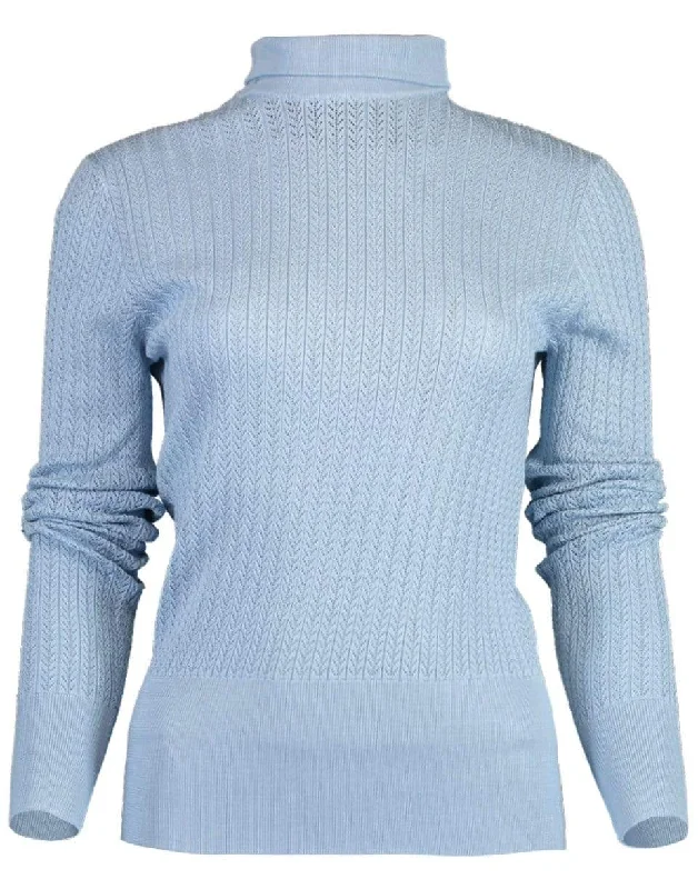 Quick - Dry Sweaters for Sports -Silk Lace-Stitch Sweater