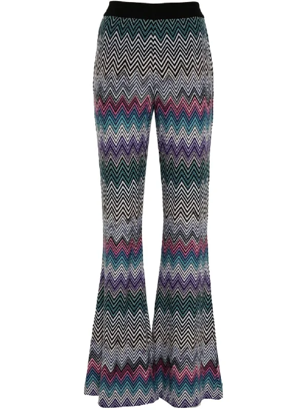 Missoni Women's Trousers Clear blue