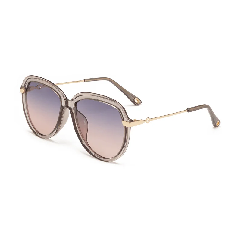 Wayfarer Sunglasses for Classic Style -Sunglasses Fashion Retro Metal Couple Toad Mirror