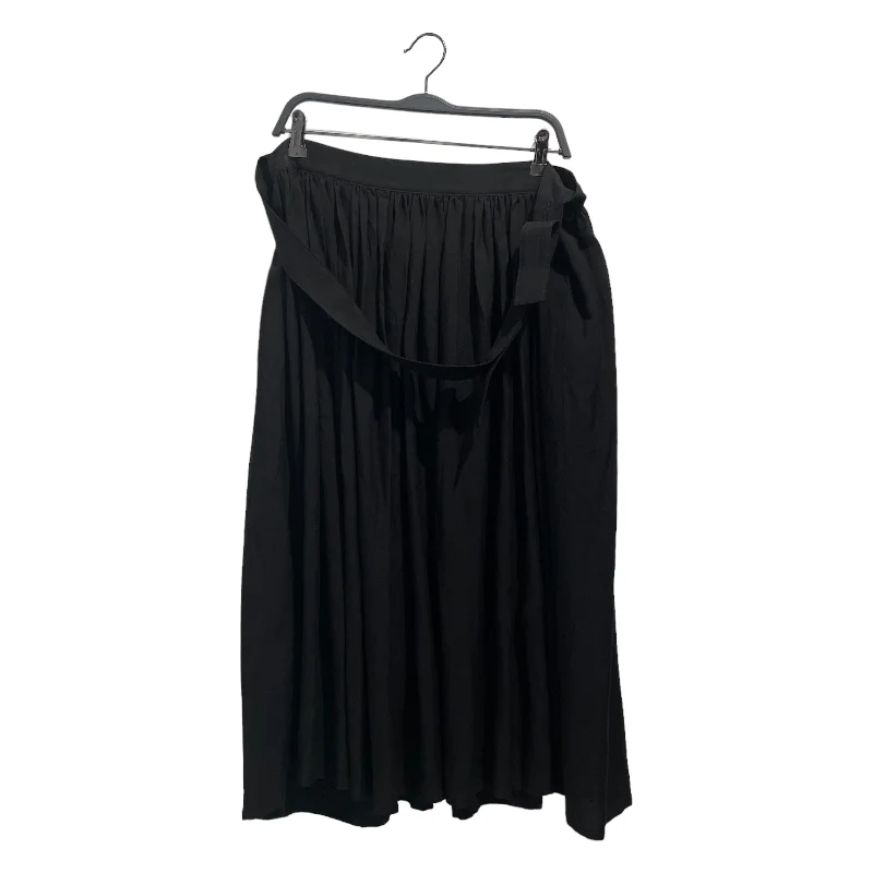 Classic black pencil skirts for office chic -Y's/Long Skirt/1/Cotton/BLK/