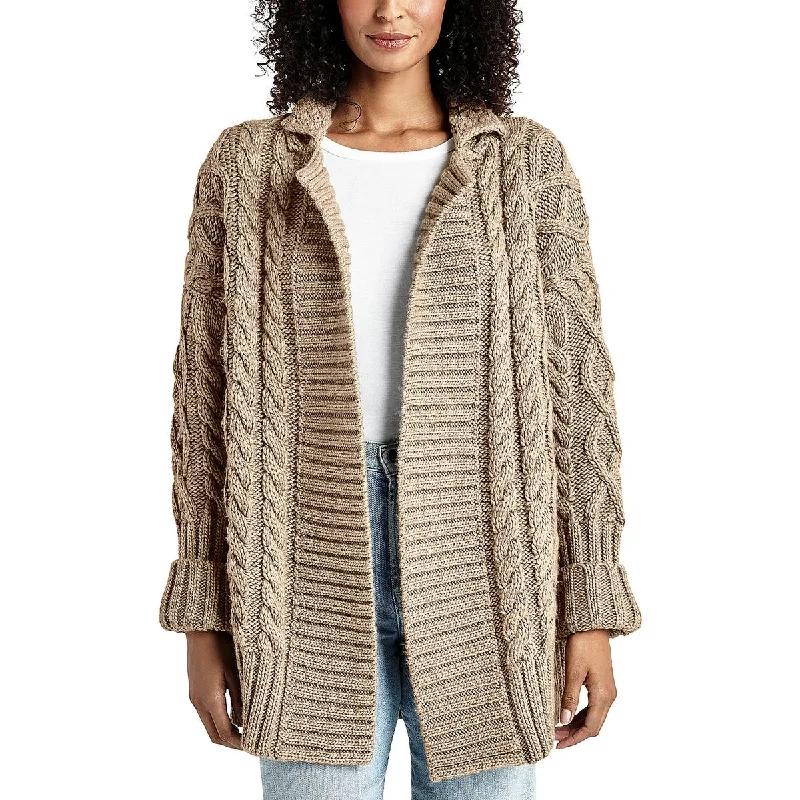 Shearling - Lined Sweaters for Extra Warmth -Splendid Womens Josephine Ribbed Trim   Cardigan Sweater