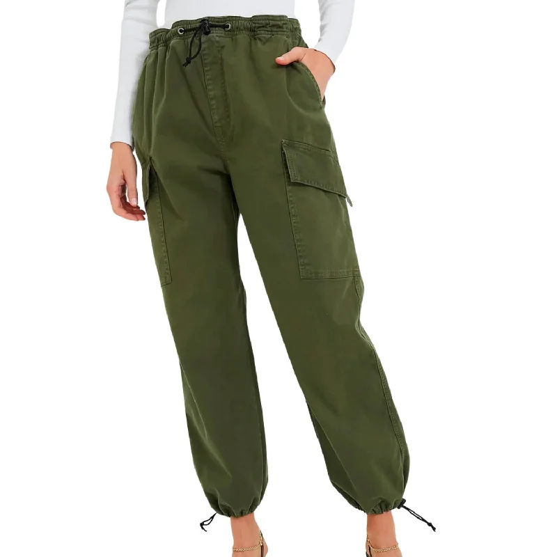 Parachute Pant In Fatigue