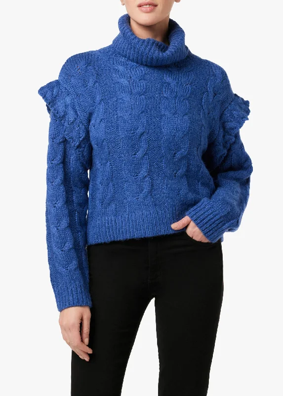 Short - Hemmed Sweaters for Youthful Look -ADELINE SWEATER