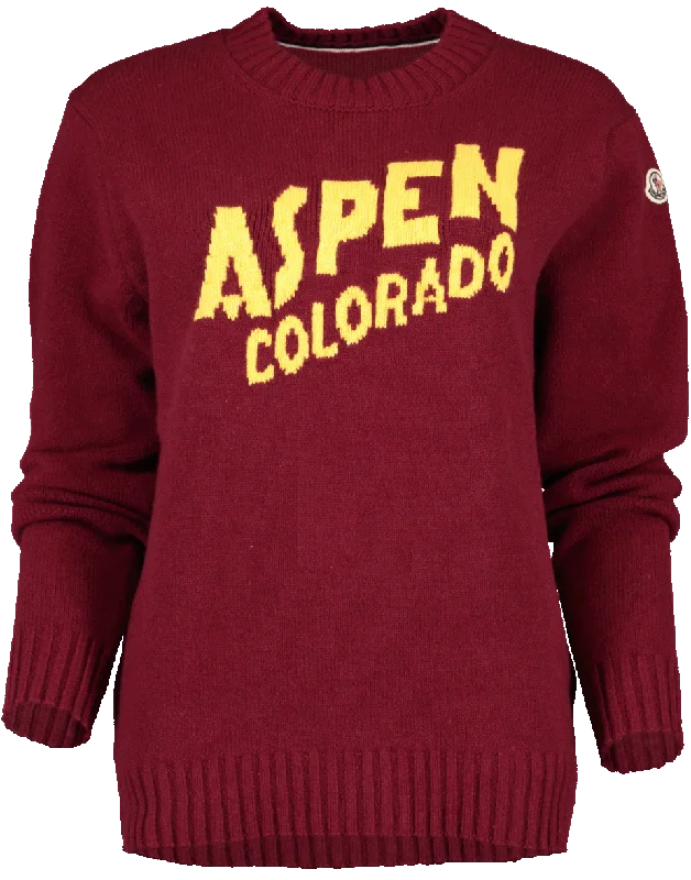 Casual - Wear Sweaters for Weekend -Aspen Crew Neck Sweater