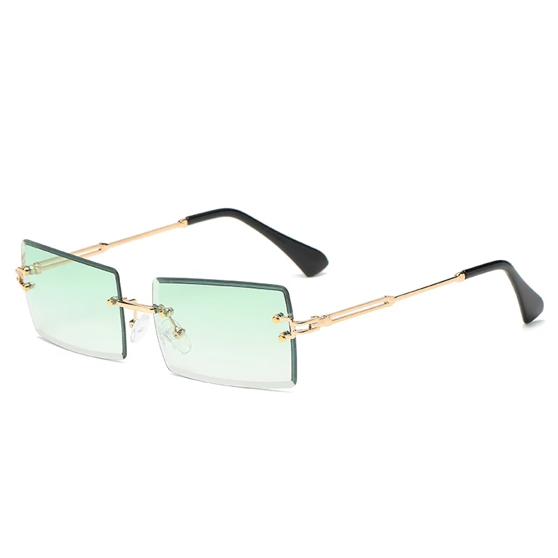 Branded Sunglasses for Quality Assurance -Mi Nail Small Square Ocean Sunglasses