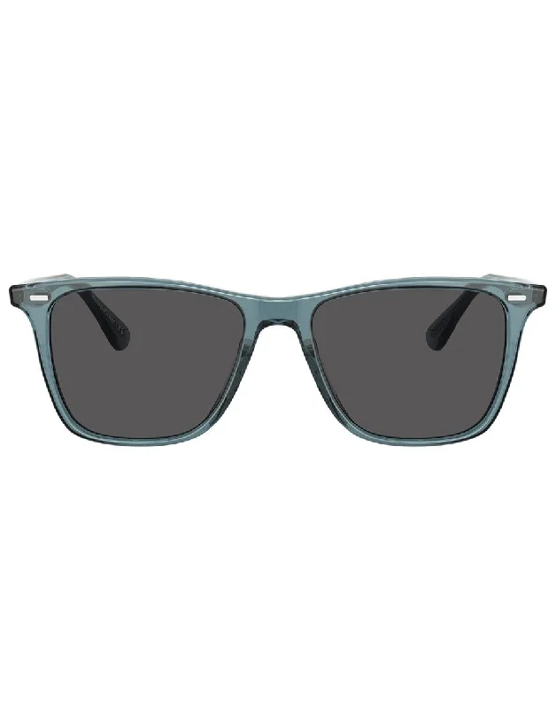 Hypoallergenic Glasses for Sensitive -Ollis Washed Teal Carbon Grey Sunglasses