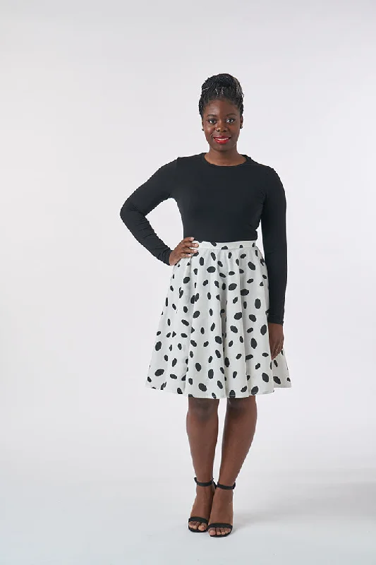 Stretch skirts for curvy figure flattery -Sew Over It Full Circle Skirt