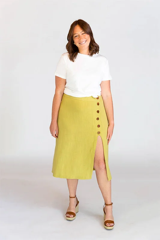 Durable skirts for long-lasting wardrobe staples -Chalk and Notch Evelyn Skirt