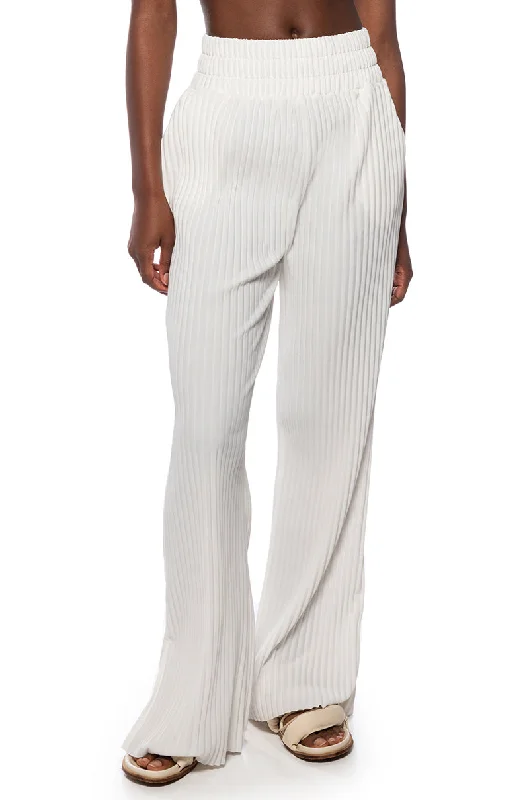 Wide Leg Pants for Plus Size Women -LUCY HIGH RISE WIDE LEG PANT