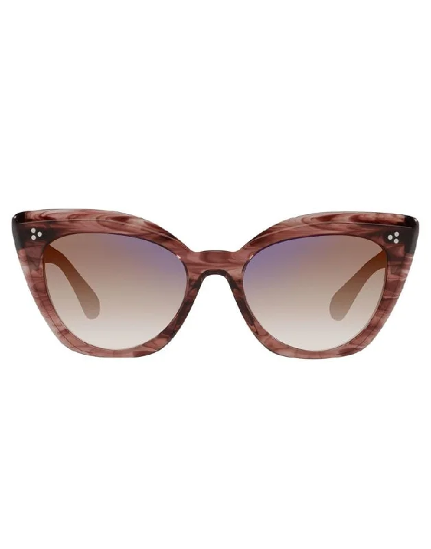 Affordable Glasses for Budget -Merlot Smoke Soft Tan Laiya Sunglasses