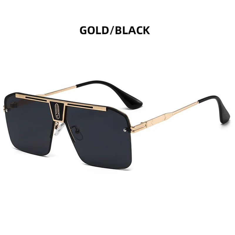 Gold frame black grey c1