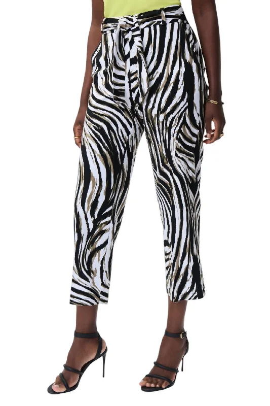 Wide Leg Pants for Beach Trips -Wide Leg Pants In Vanilla/multi