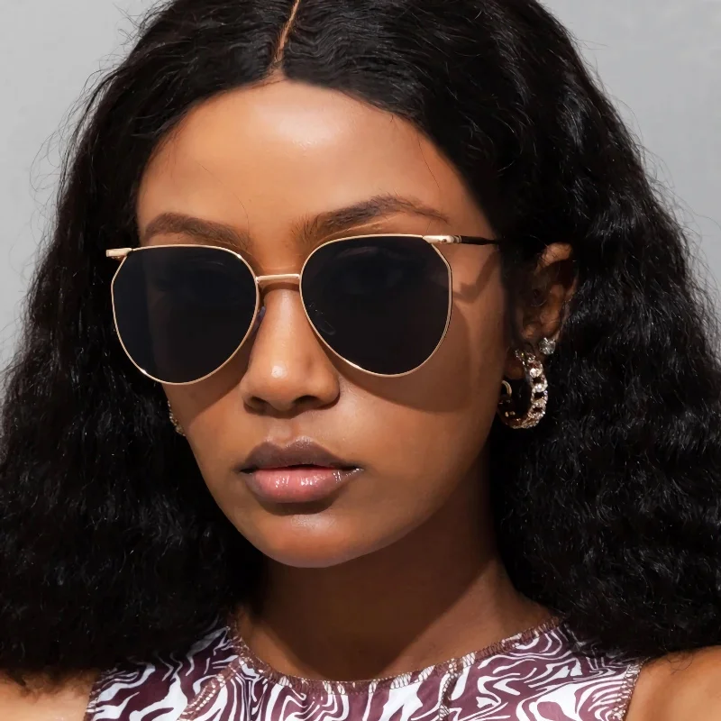 Fringed Glasses for Bohemian Vibe -Fashion Oval Sunglasses