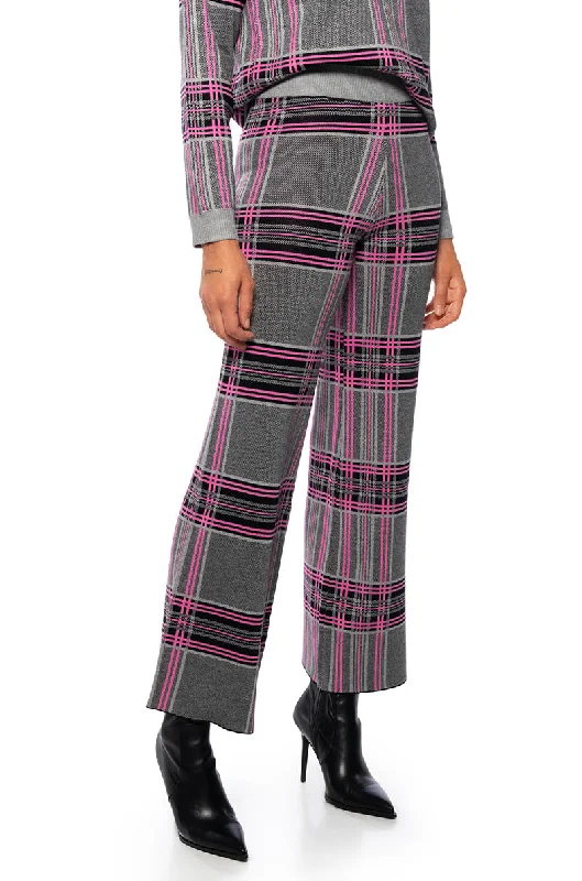 Wide Leg Pants for Christmas Celebrations -LOVER GIRL WIDE LEG KNIT TROUSER