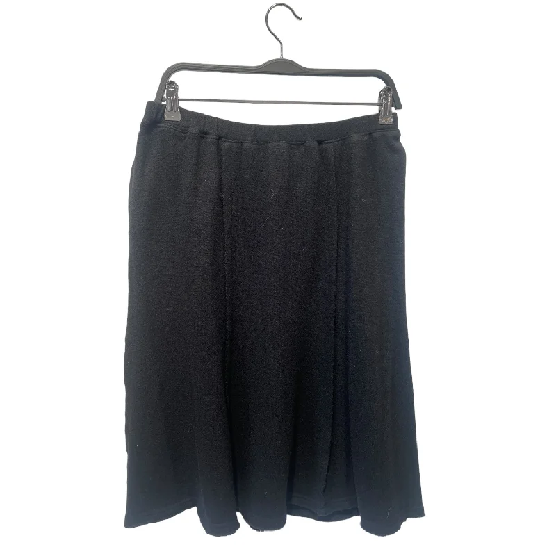 Soft cotton skirts for cozy comfort -COMME des GARCONS/Skirt/M/Wool/BLK/