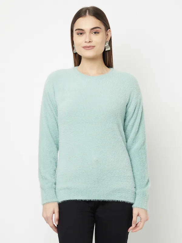 Indoor - Comfort Sweaters for Home -Women Mint Sweaters