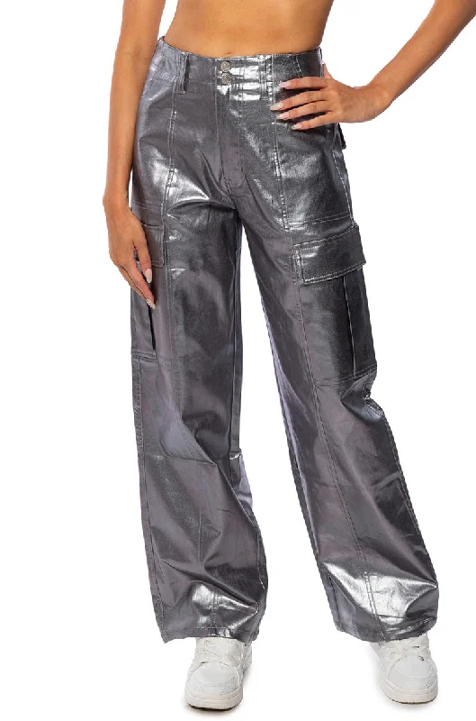 Wide Leg Pants with Rhinestones -SEASIDE LOVERS WIDE LEG PANTS