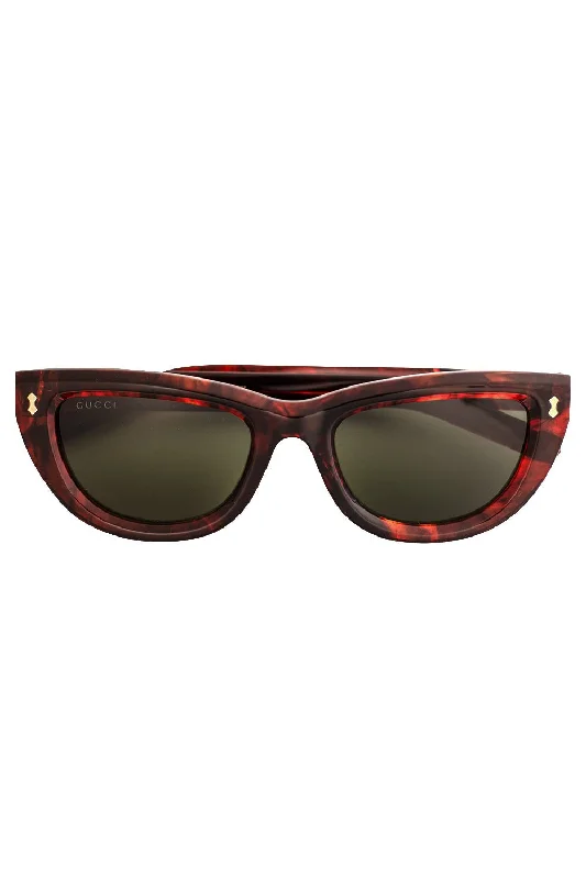 Printed Glasses with Patterns -Cat Eye Frame Sunglasses