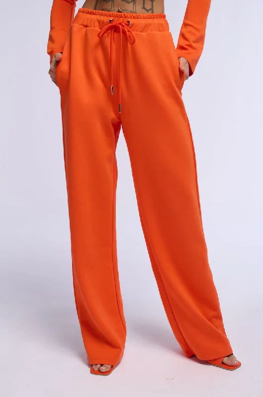 Geometric Wide Leg Pants for Modern -PAXTON SUPER LUXE WIDE LEG JOGGER PANT