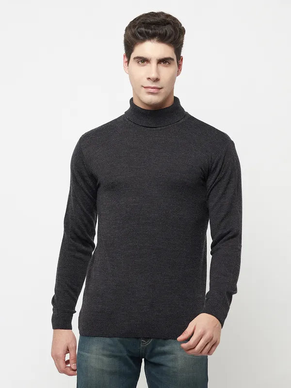 Wrap Sweaters for Adjustable Fit -Men Anthra Sweaters