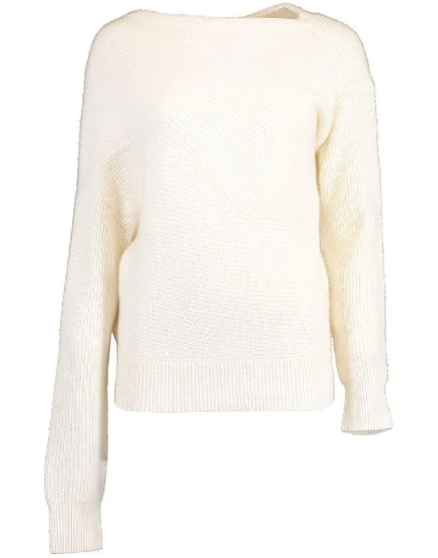 Acrylic Sweaters for Affordable Price -Cashmere and Linen Bias Slide Sweater