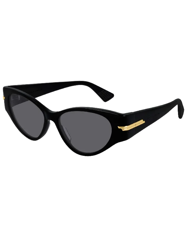 Colored Sunglasses for Fashion Statement -BV1002S 001 Black Acetate Sunglasses