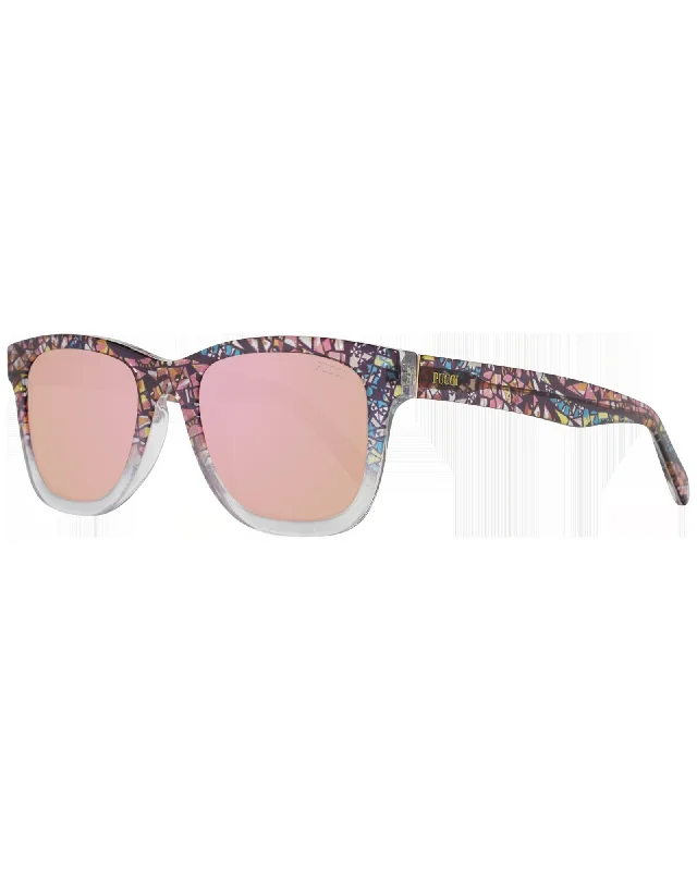 Abstract Glasses for Creative Look -Emilio Pucci Geometric Print Sunglasses