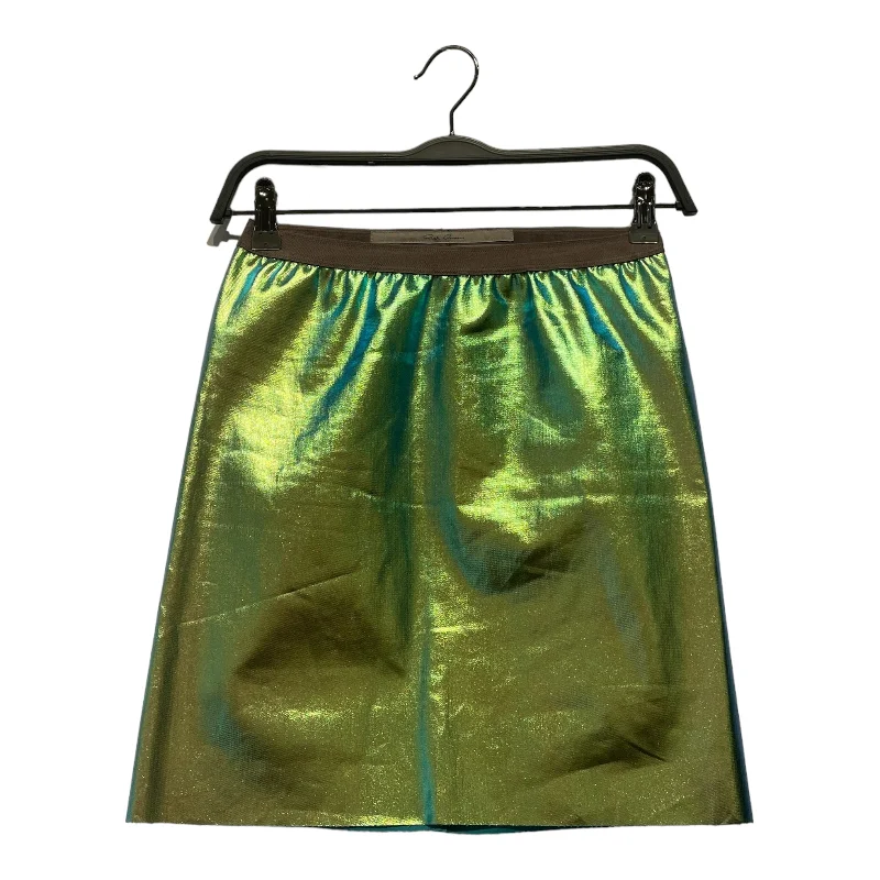 Bold skirts with bright color pops -Rick Owens/Skirt/2/Iridescent/Cotton/MLT/EDFU S/S 23